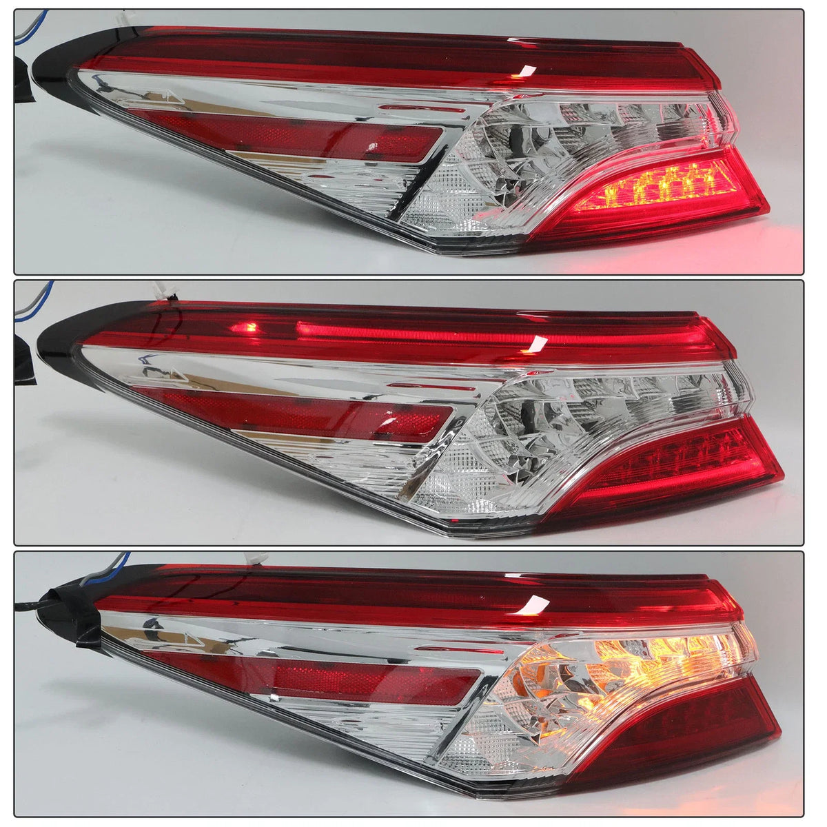 Driver Tail Light for Toyota Camry XLE XSE (2018–2020) LED Left Outer Lamp