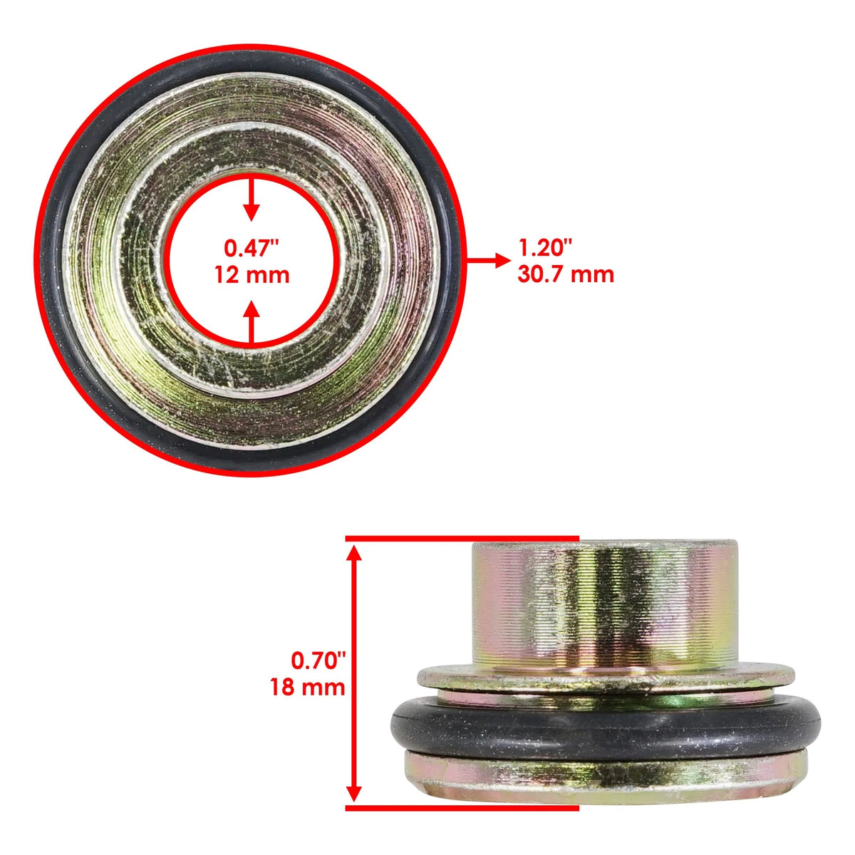 Front A Arm Pivot Cap for Polaris RZR Pro XP / XP4 (2020–2025) ZG1578, 1543998