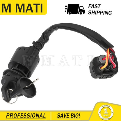 Ignition Switch for Honda Big Red MUV700 (2009–2013) 35100-HL1-A01, 2 Keys