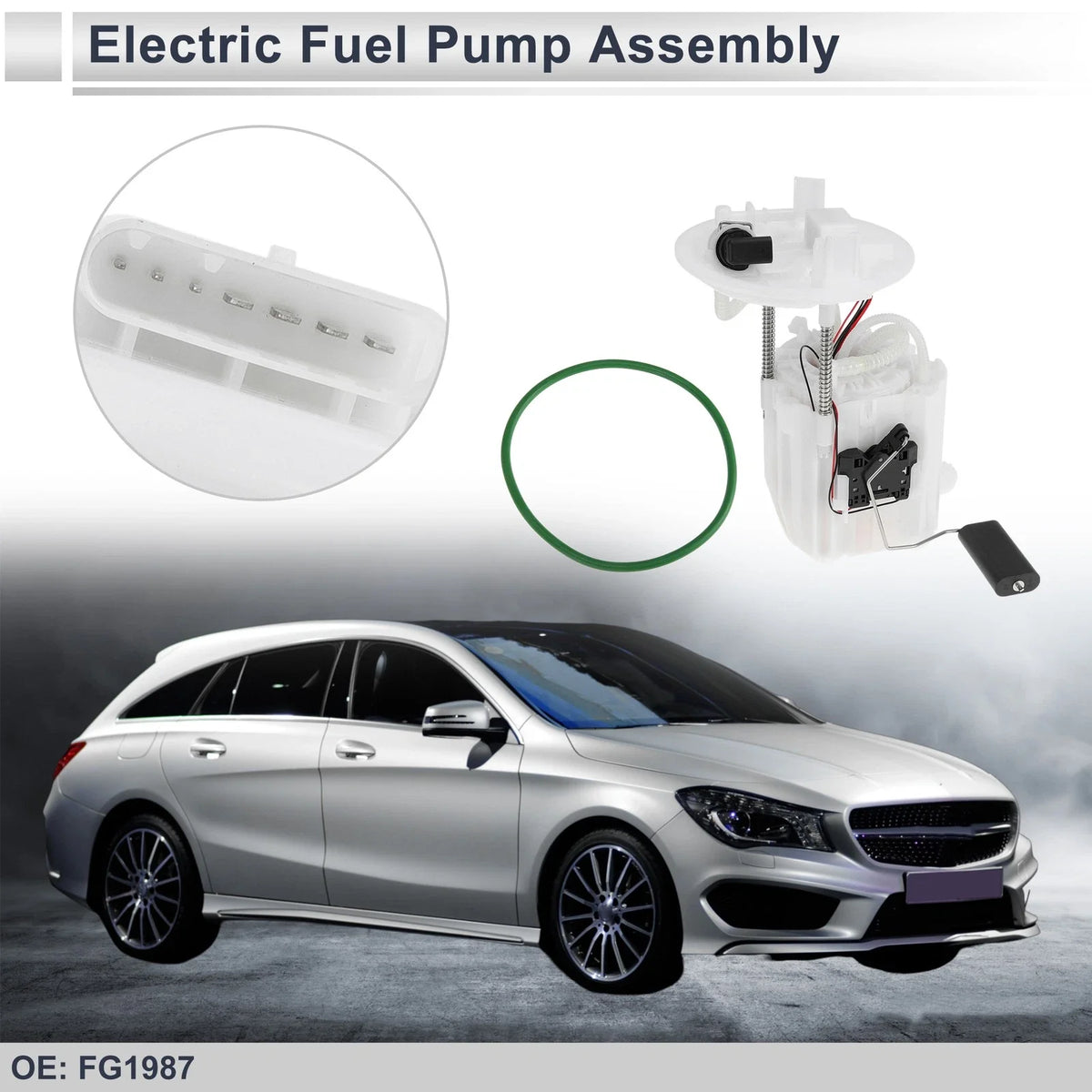 Fuel Pump Assembly for Mercedes Benz CLA250 (2014–2020) L4 2.0L Gas