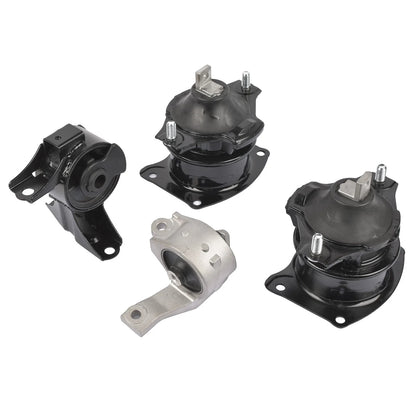 Set of 4 Engine and Transmission Mounts for Acura MDX (2007–2013)