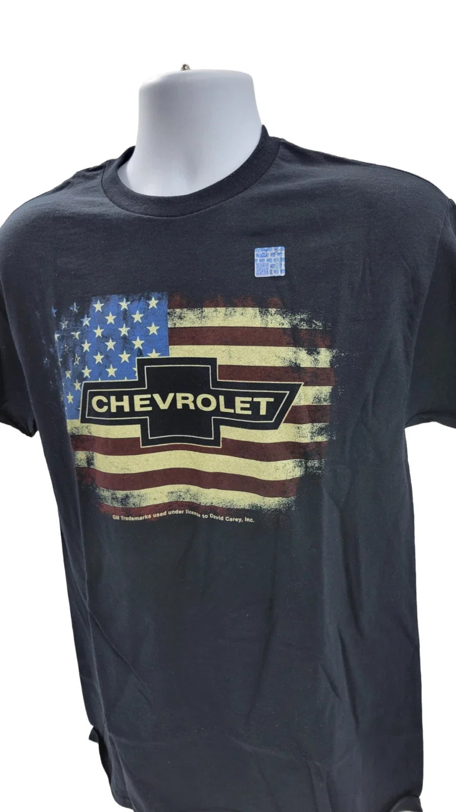 Replacement Black T-Shirt with Chevrolet Bowtie Emblem for Chevrolet Owners (2020–2026)