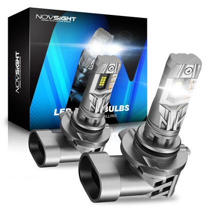2X NOVSIGHT 9005 HB3 LED Headlight Bulbs Kit 6500K 20000LM for Cars