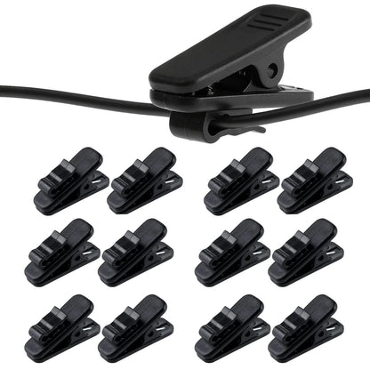 26 Pack Headphone Cable Clips for Earphones - Anti-Slip Wire Holder