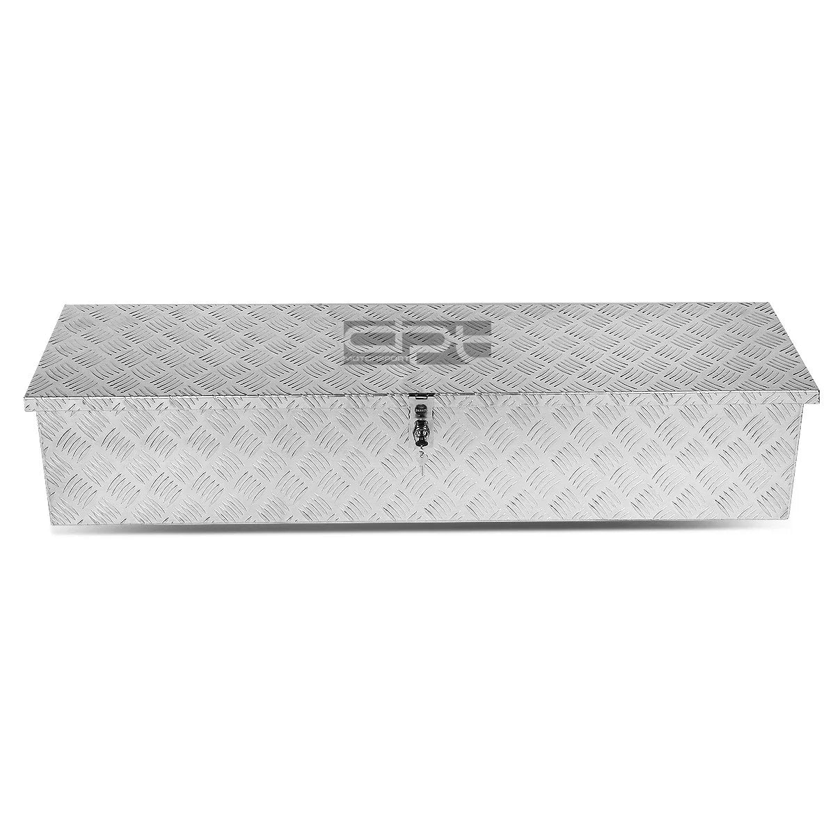 Aluminum Pickup Trunk Bed Tool Box for Trailer Storage (49" X13" X10")