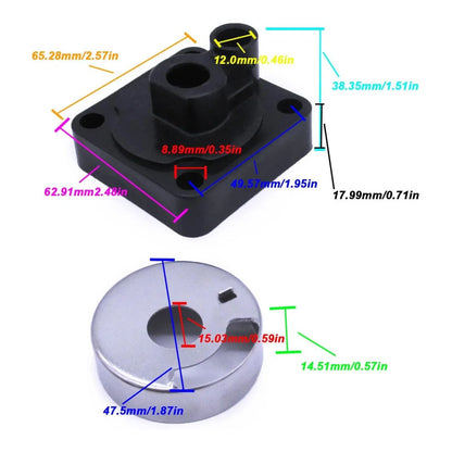 Water Pump Housing Assembly for Parsun Yamaha Outboard 9.9hp 15hp (63V-44301-00)