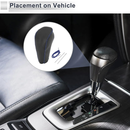 1 Pc Gear Shift Knob Cover for Chevrolet Cruze (2011–2015) Black Blue