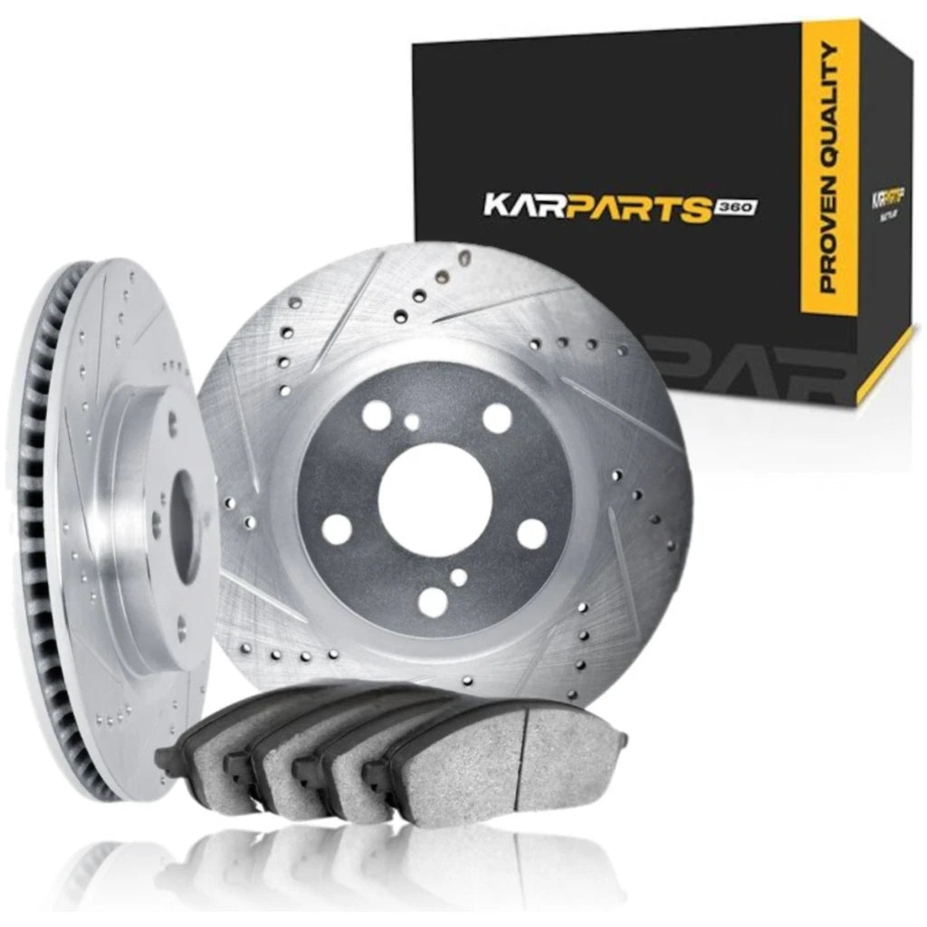 Set of 2 Brake Rotors for Dodge Magnum (2005–2008) ALX-PAU-DF-7212-39033-CLA4
