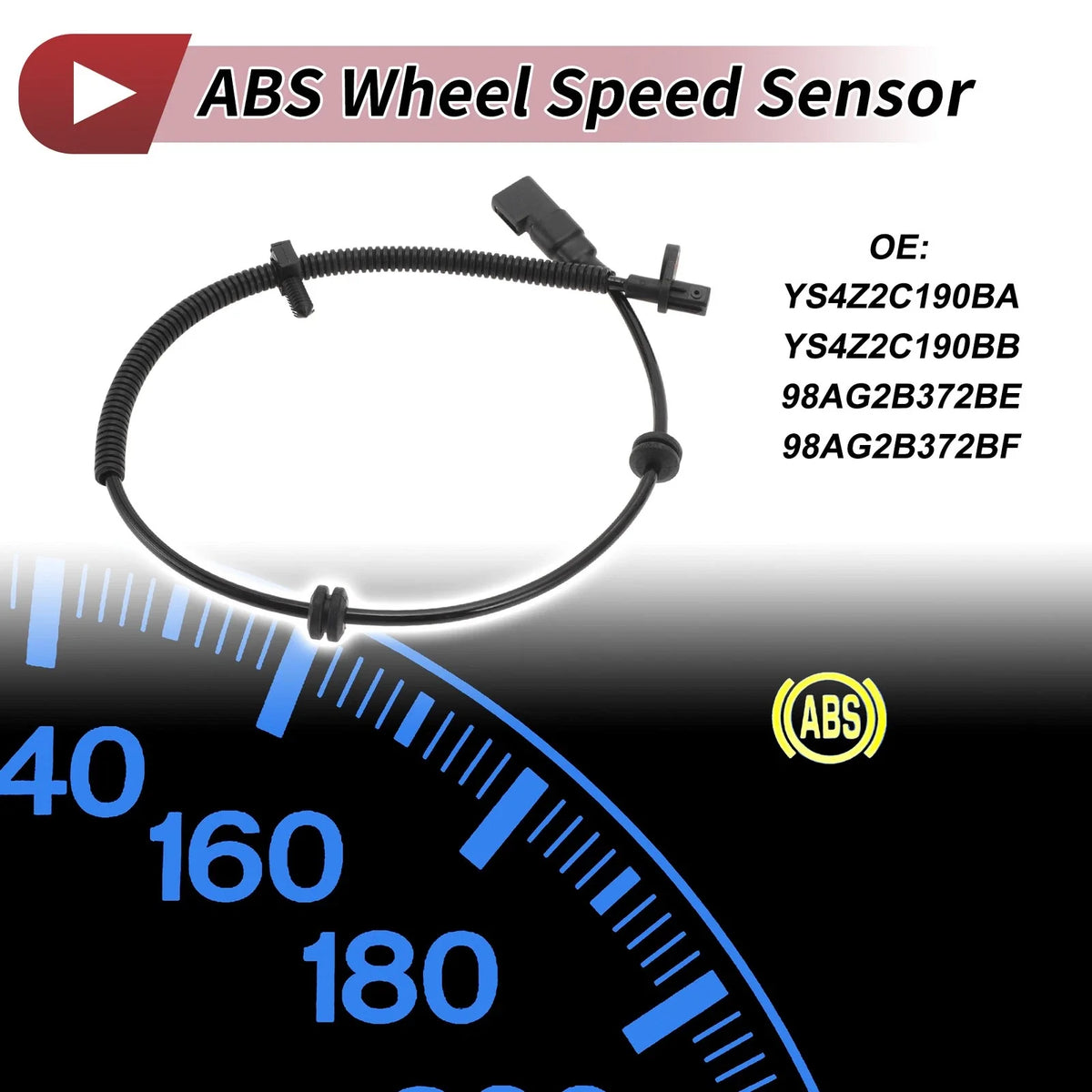 ABS Wheel Speed Sensor No.YS4Z2C190BA for Ford Focus (2000–2007)