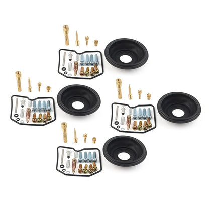 Set of 4 Carburetor Repair Kits for Kawasaki ZG1000 (1989–2006)