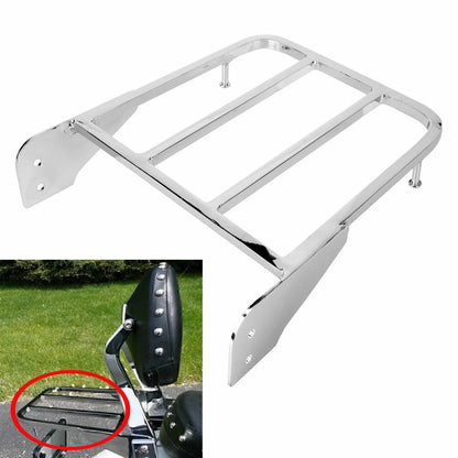 Rear Sissy Bar Luggage Rack for Suzuki Boulevard M50 C50 VL800 (2005–2011)