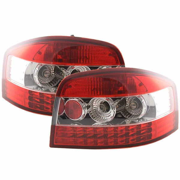 Red LED Tail Brake Signal Lights for Audi A3 8P (2003–2008) NTR6290R