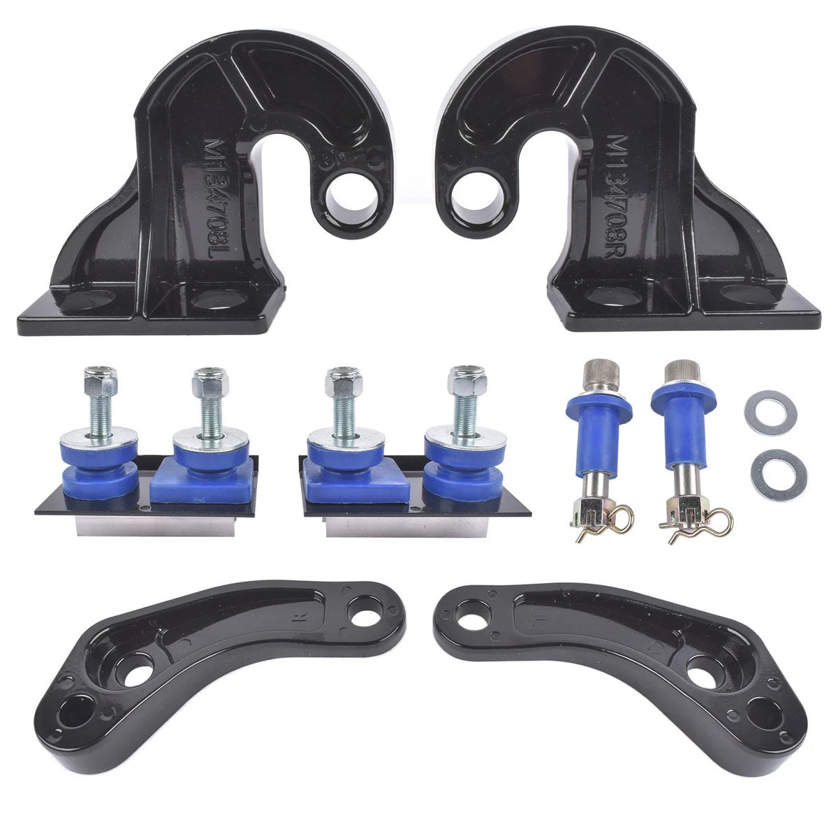Lower Hood Pivot Bracket Kit for Peterbilt 377 378 379 (1994–2007)
