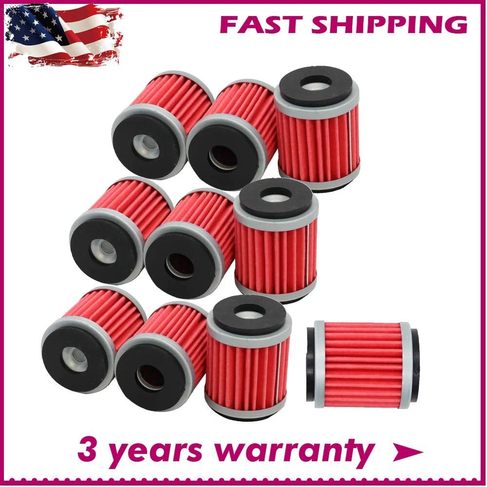 Oil Filter for Yamaha YFZ450 YFZ450R Raptor 250 (2004–2017) HF140 5D3-13440-01 5D3-13440-02 5D3-13440-09