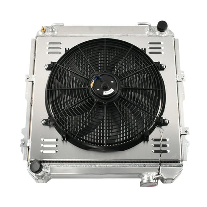 3 Row Aluminum Radiator Shroud Fan for Toyota Pickup 4Runner (1988–1995)
