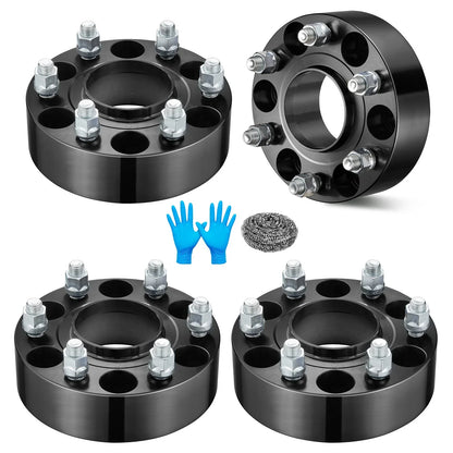 Set of 4 Wheel Spacers 6x139.7mm Hub Centric 14x1.5 for Ram 1500 (2019–2022)