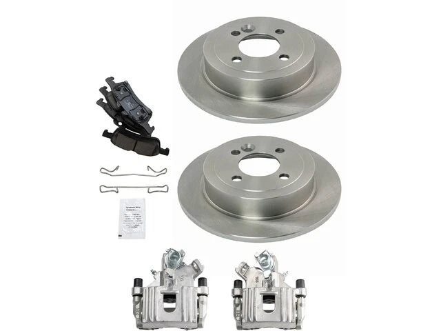Set of 4 Brake Pads and Rotors for Mini Cooper (2003–2006) 45685GMFZ