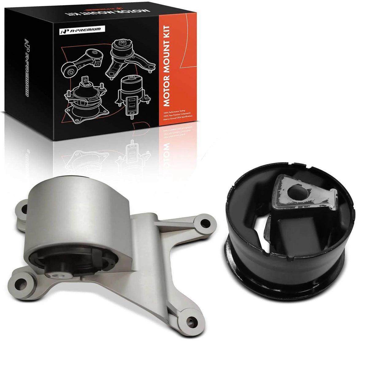 2X Engine & Transmission Mount for Chevrolet Malibu (1997–2003) 22590932, A2874, A2875