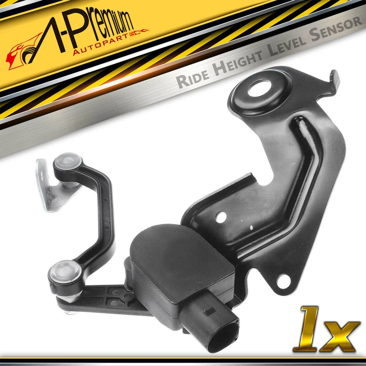 A-Premium 2X Rear Left Suspension Ride Height Level Sensor for Audi A6 (2006–2011) 4F0616571K