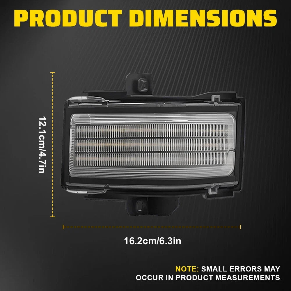 Dynamic Mirror Turn Signal Light for Ford F150 F250 F350 (2015–2023)