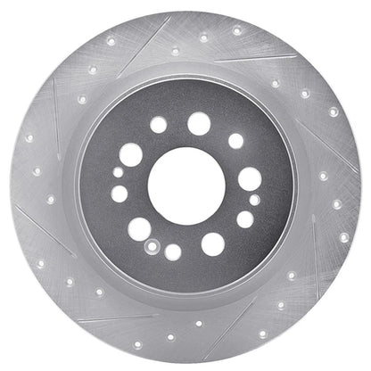 Rotor Set for Acura RDX (2019) ALX-PAU-DF-7612-59010-CLA1, Drilled & Slotted