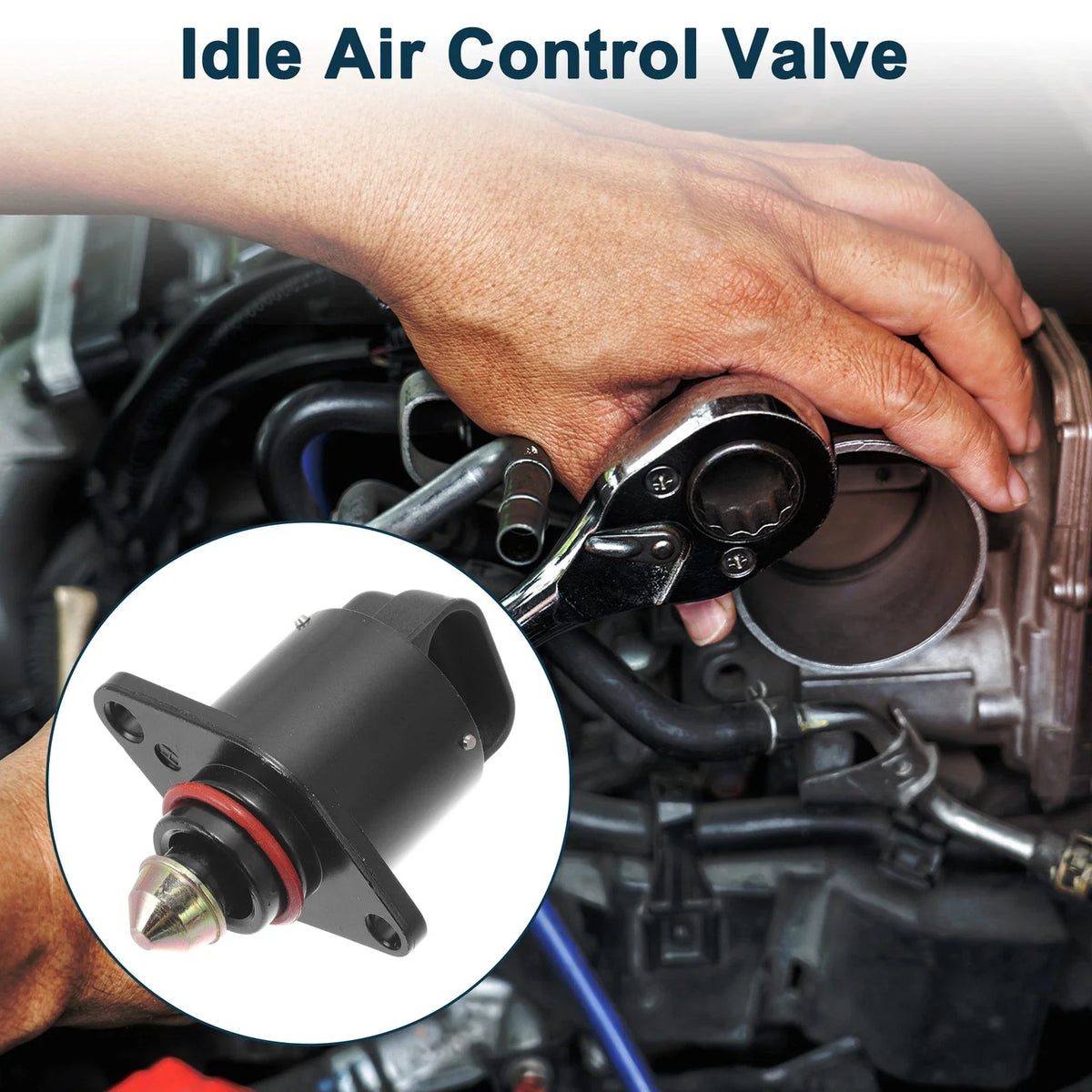 Idle Air Control Valve for GMC G3500 (1994–1996) No.CV10038