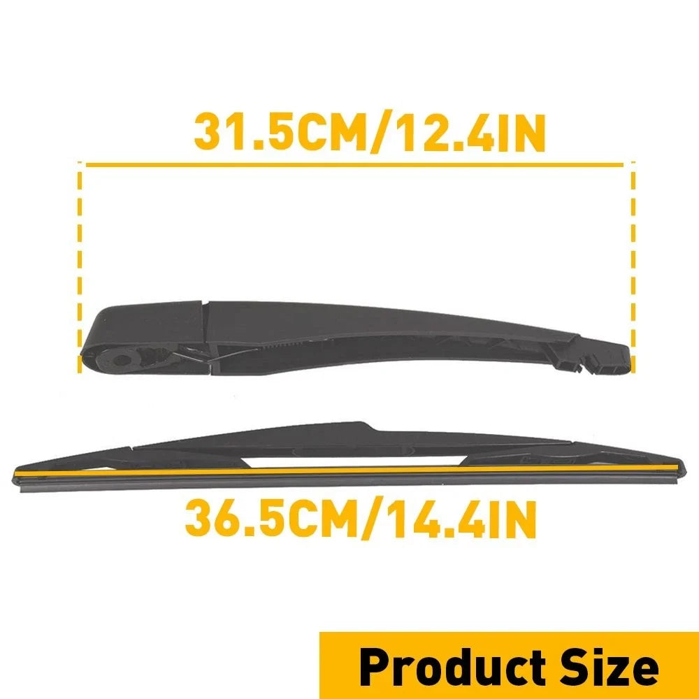 Rear Windshield Wiper Arm & Blade for Dodge Chrysler Grand Caravan (2008–2016)