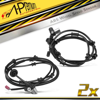 2X Rear ABS Wheel Speed Sensor for Jeep Cherokee (1994–2001) 52005933, 52005933AB, 5S6508