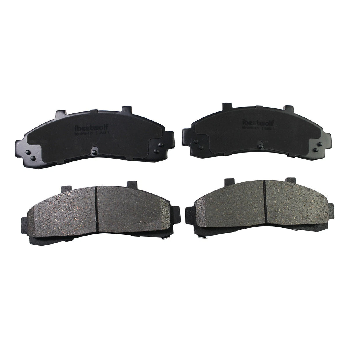 Set of 4 Ceramic Brake Pads for Ford Explorer Ranger (1998–2001) P-652 P-667