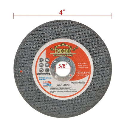 50 Pack Cut Off Wheels 4" x 1/16" x 5/8" Metal Stainless Steel