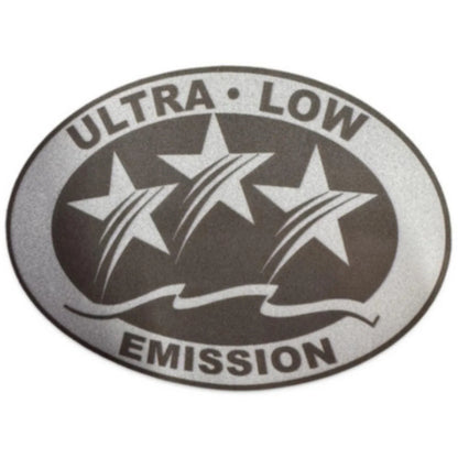 Outboard Graphic Sticker for California DOT (3 Star) - Light Gray