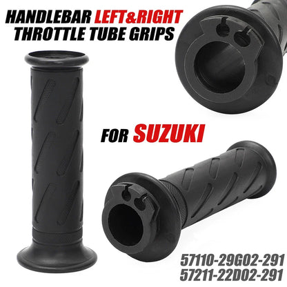 Hand Grips & Throttle Tube for Suzuki GSXR 600 750 1000 V-Strom 650 (2004–2007)