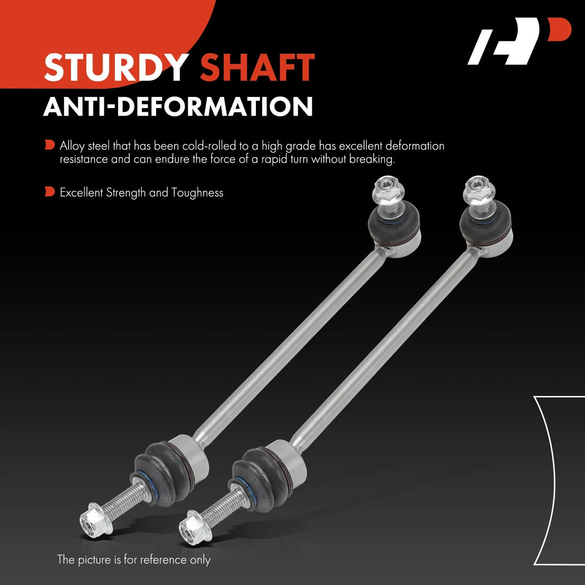 2X Front Side Sway Bar Links for Mercedes CL550 (2009–2014) S550 (2007–2013) S350