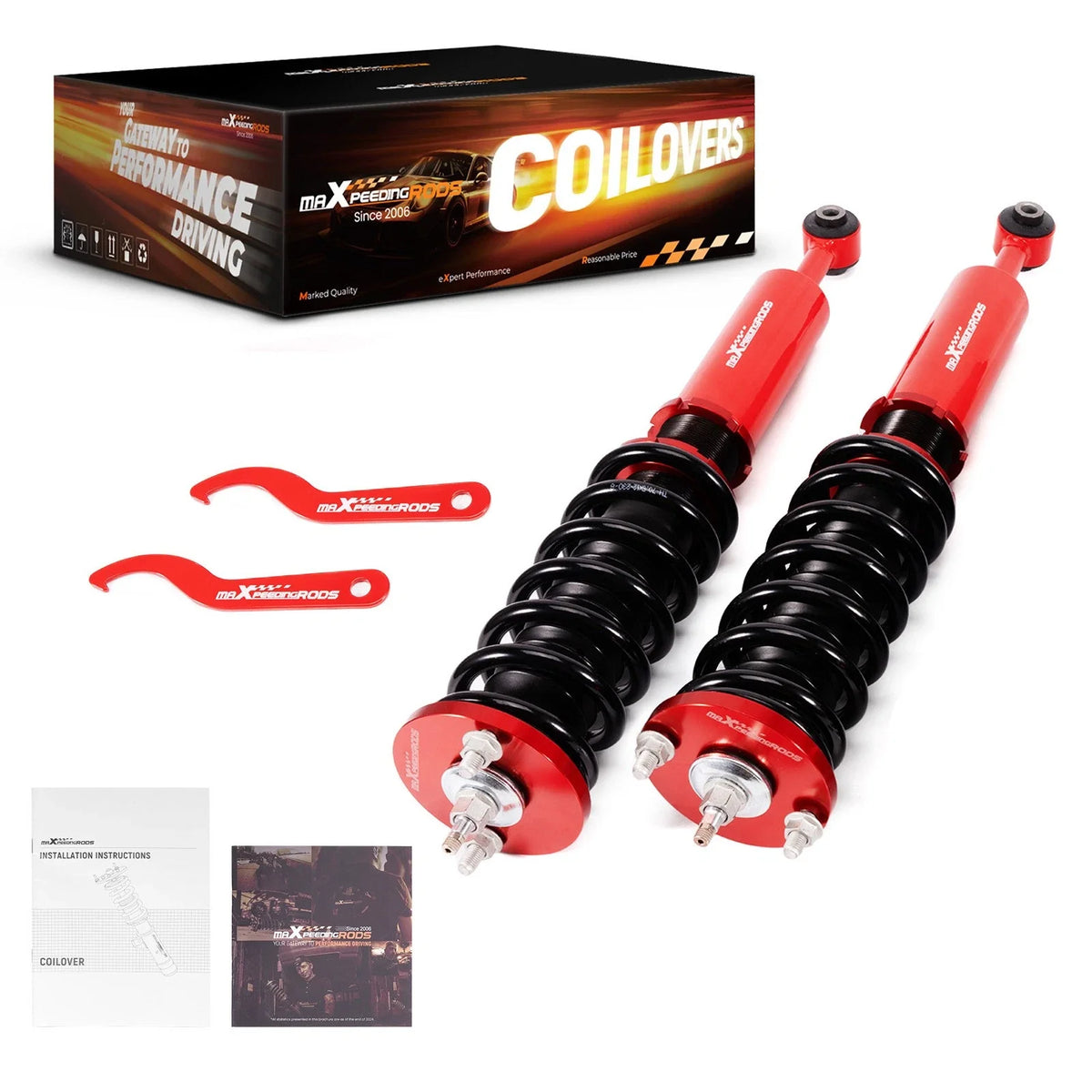 Rear Coilover Suspension Kit for Honda Accord CL/TL (1998–2002)