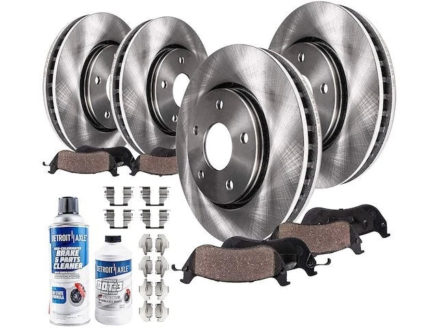 Brake Pad and Rotor Kit for Cadillac XT4 (2020–2023) 73485CFXG