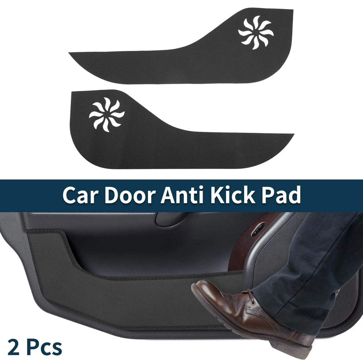 Leather Anti Kick Pad Sticker for Toyota Voxy (2014–2020) ZWR80W