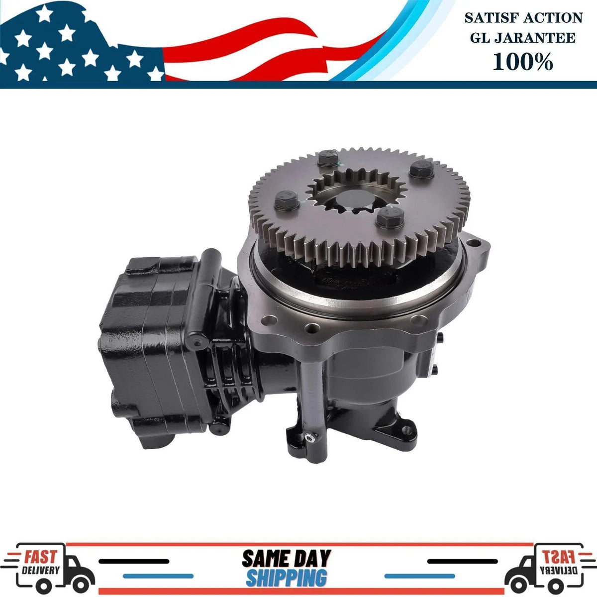 Air Brake Compressor for Detroit Diesel Series 60 (1992–2007)