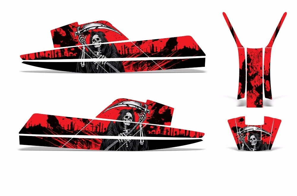 Graphic Decals Stickers for Yamaha Superjet Jet Ski (Square Nose)