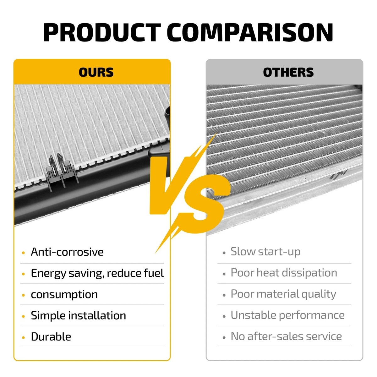 Aluminum Radiator for Lexus IS250 IS350 (2006–2015)