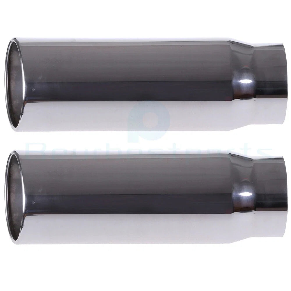 5" Inlet - 6" Outlet - 18" Length Diesel Stainless Steel Exhaust Tip