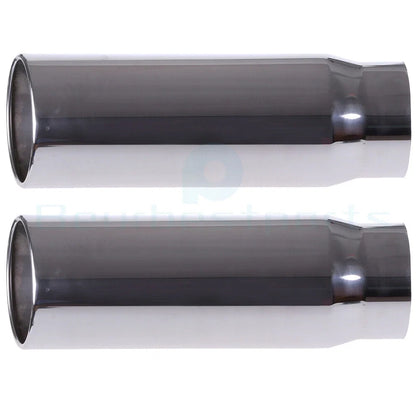 5" Inlet - 6" Outlet - 18" Length Diesel Stainless Steel Exhaust Tip
