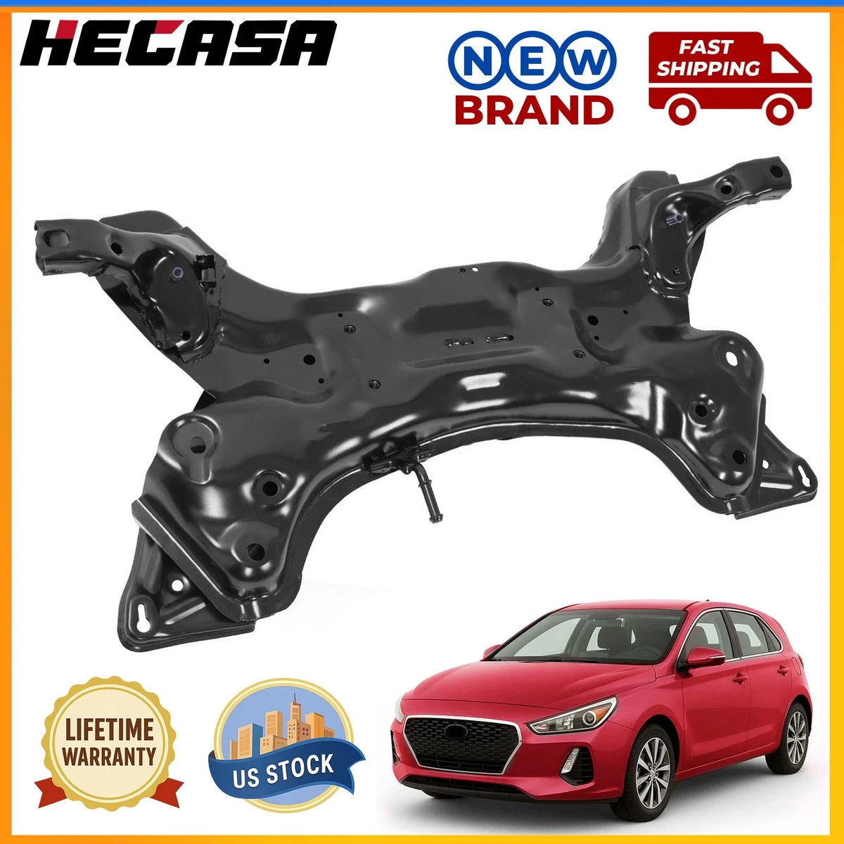 Front Subframe Crossmember for Hyundai Elantra Veloster (2011–2017)