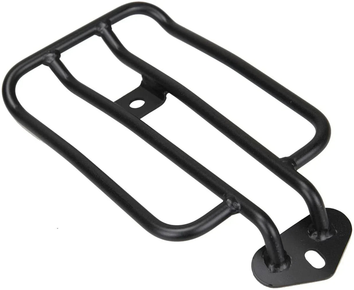 6" Black Solo Seat Luggage Rack for Harley Sportster XL883/1200 (2004-2023)