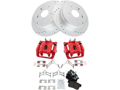 Set of 4 Brake Pads and Rotors for Acura RDX (2010–2012) 31472JBVT
