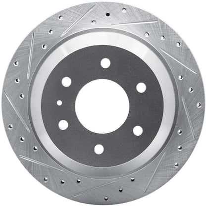 Rotor Set for GMC Jimmy (2003–2005) | Drilled and Slotted | ALX-PAU-DF-7512-48048-CLA5