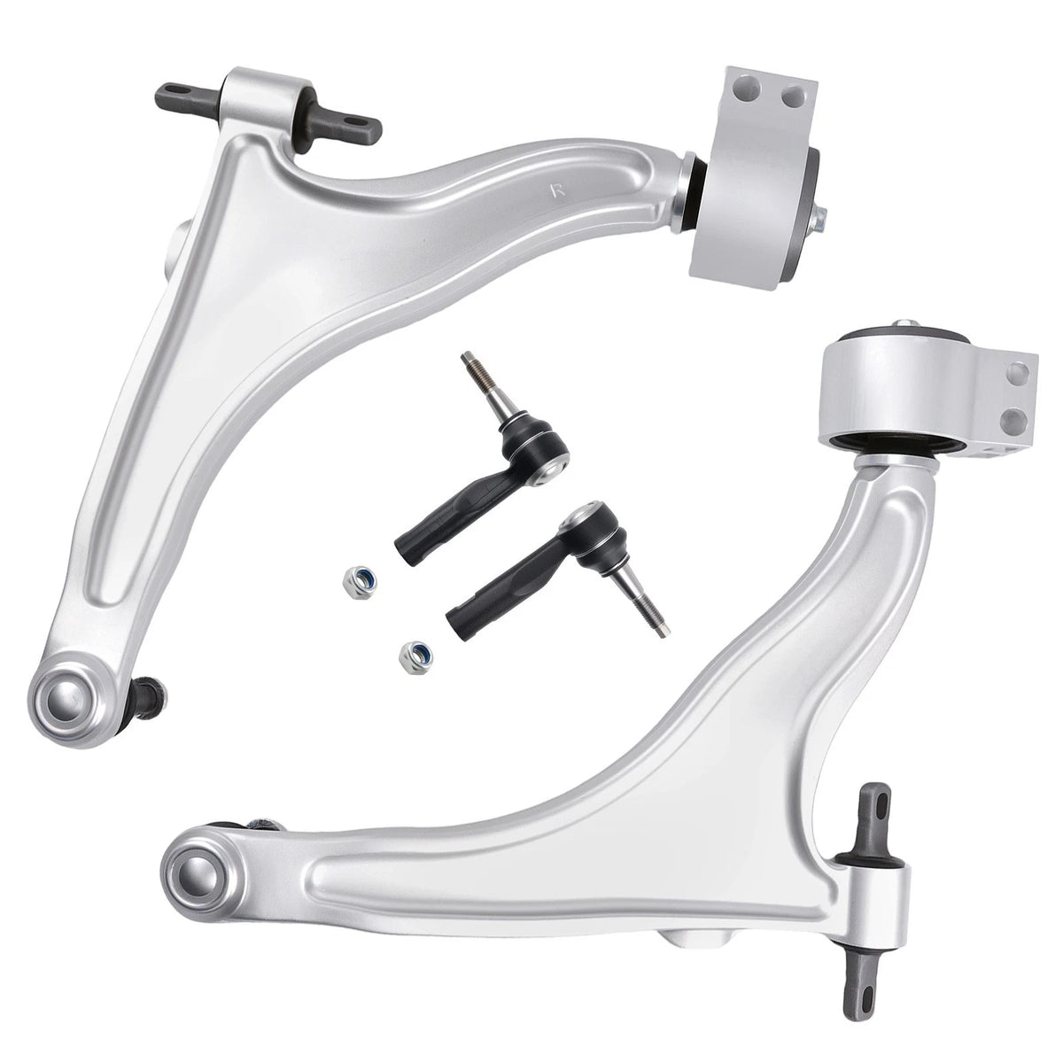 4X Front Lower Control Arms & Tie Rods for Cadillac SRX (2010–2016) - DLXS4M