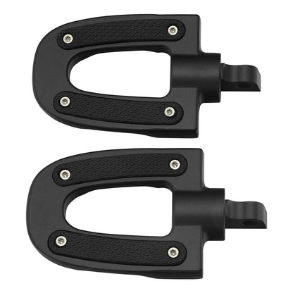 Matte Black Footpegs Footrests for Harley Sportster XL883 XL1200 (2004–2023)