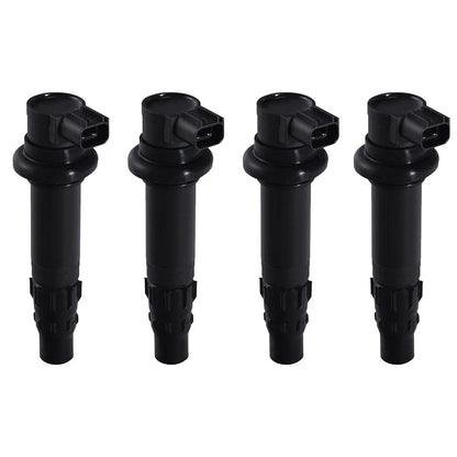 4X Ignition Coils for Yamaha YZF R6 (1999–2007), YZF R6S (2006–2009), YZF R1 (2002–2014)