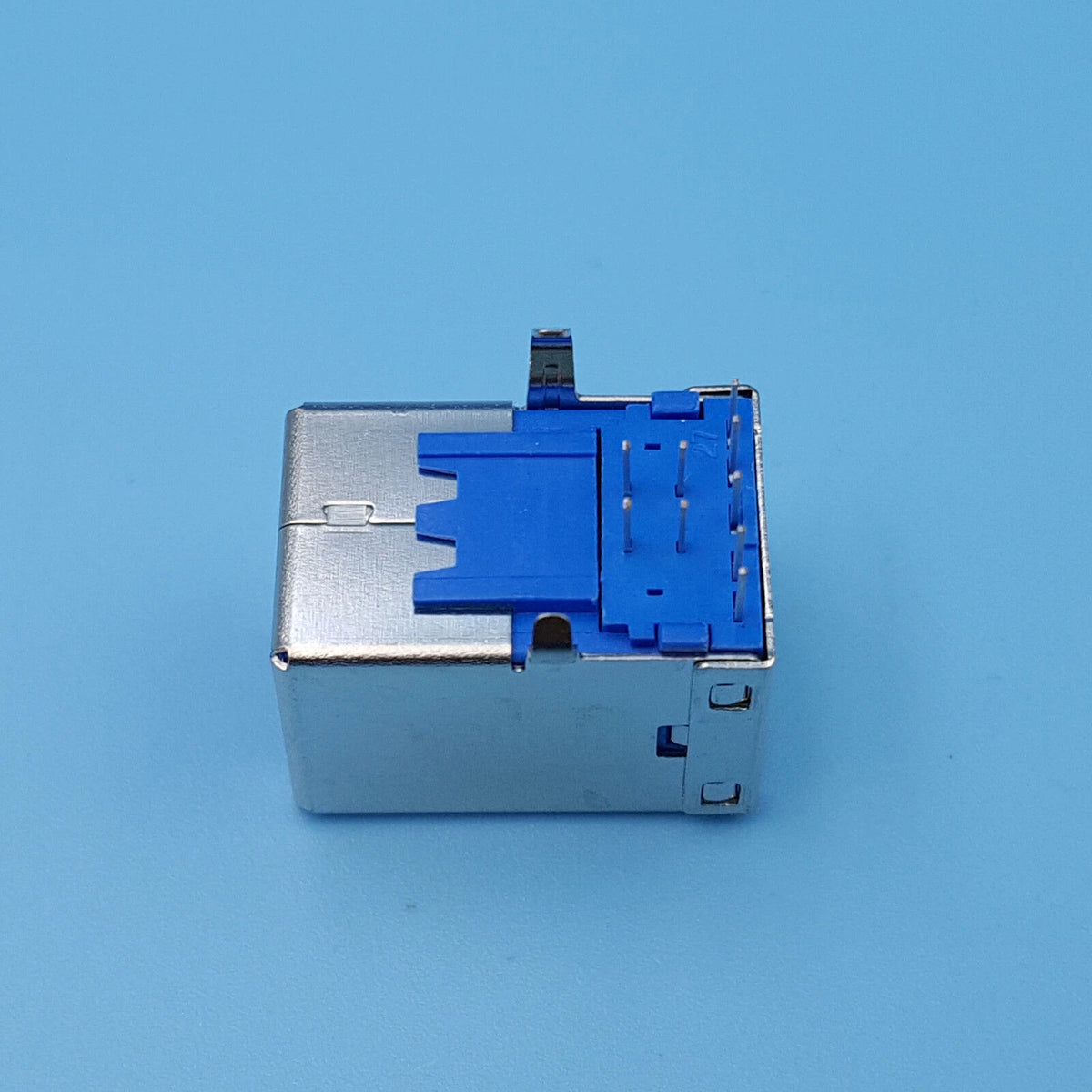 20Pcs USB 3.0 Type B Right Angle 9Pin DIP Female Socket for PCB Solder Connector