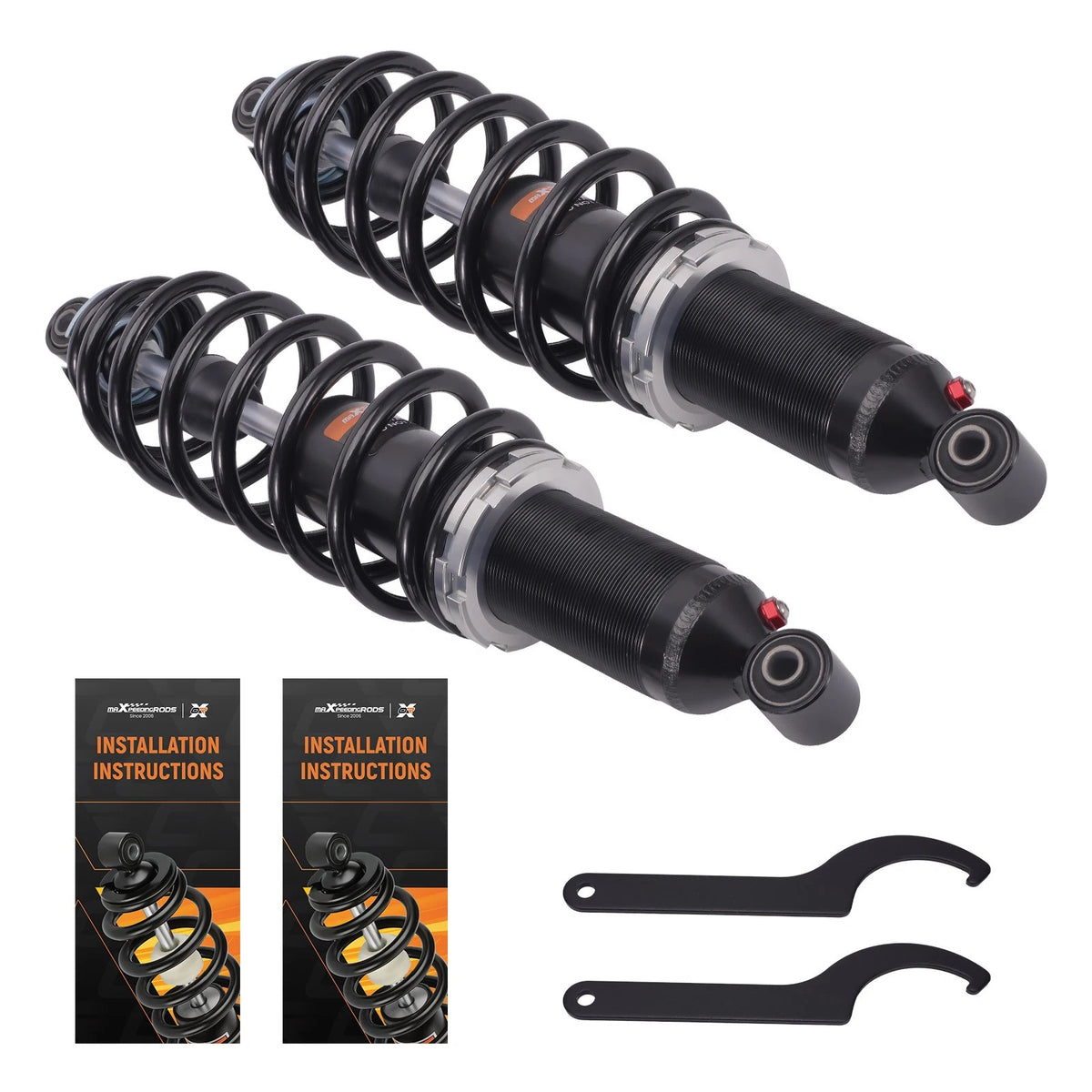 2X Rear Shocks for Polaris Sportsman 500 2005–2014, 570 2014–2025 NPLMFB